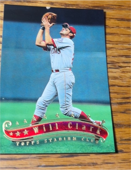 1997 Topps Stadium Club #49 Will Clark — front