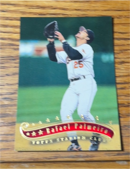 1997 Topps Stadium Club #56 Rafael Palmeiro — front