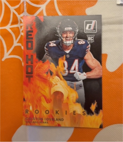 2025 Donruss Red Hot Rookies #RHR-CL Coleton Loveland — front