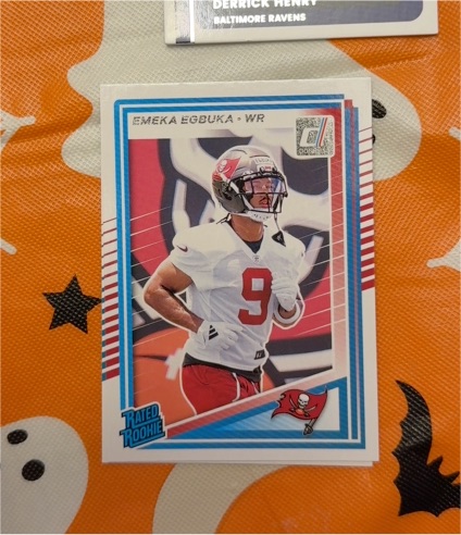 2025 Panini Donruss #375 Emeka Egbuka Rated Rookie — front