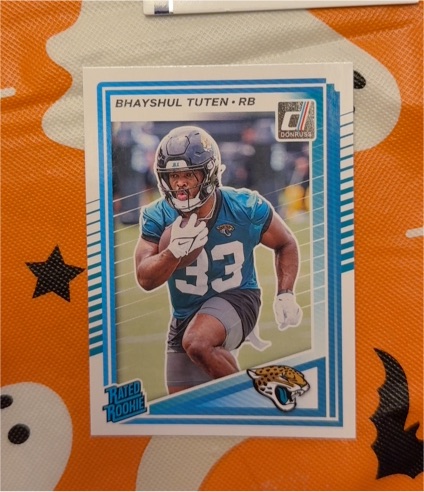 2025 Panini Donruss #333 Bhayshul Tuten — front
