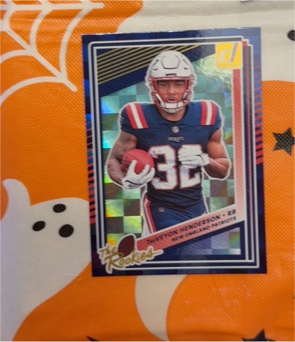 2025 Panini Donruss The Rookies #16 TreVeyon Henderson — front