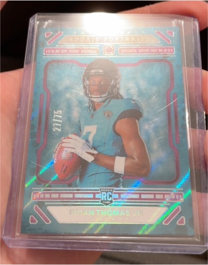 2024 Panini Photogenic Rookie Portraits #158 Brian Thomas Jr. — front