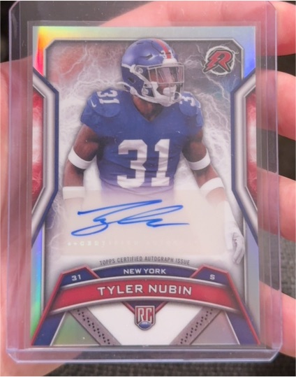 2024 Topps Resurgence #RRS-TN Tyler Nubin Resurgence Rookie Signatures — front