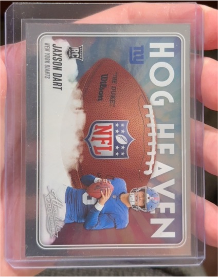 2025 Panini Absolute Hog Heaven #HH-JDT Jaxson Dart — front