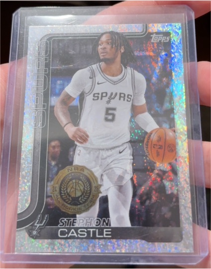 2025-26 Topps #197 Stephon Castle — front