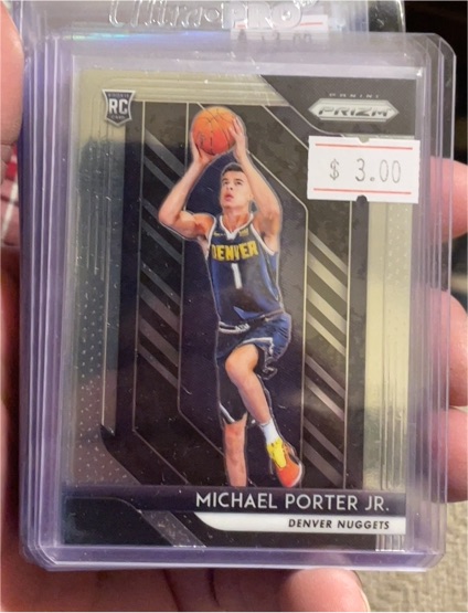 2018-19 Panini Prizm #32 Michael Porter Jr. — front