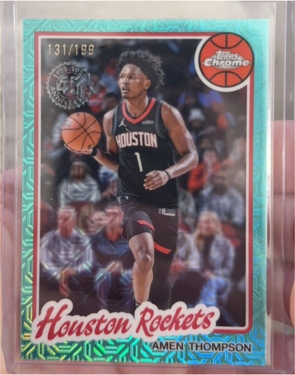 2025-26 Topps Chrome #TC-AT Amen Thompson — front