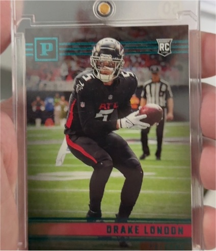 2022 Panini Chronicles #PA-6 Drake London — front
