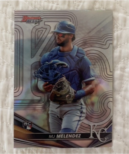2022 Bowman's Best #17 MJ Melendez — front