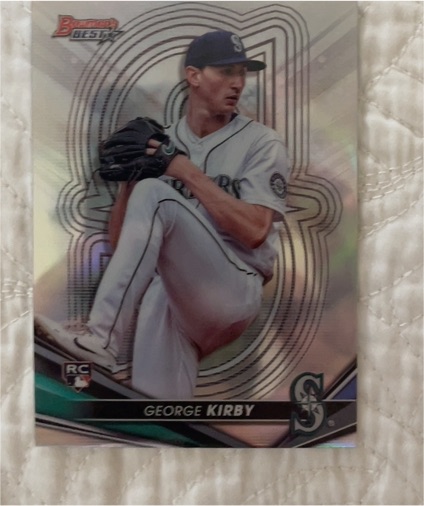 2022 Bowman's Best #69 George Kirby — front