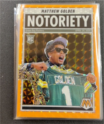 2025 Panini Mosaic #21 Matthew Golden — front