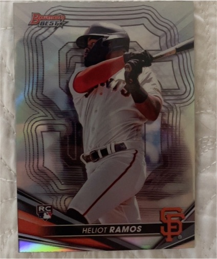 2022 Bowman's Best #62 Heliot Ramos — front