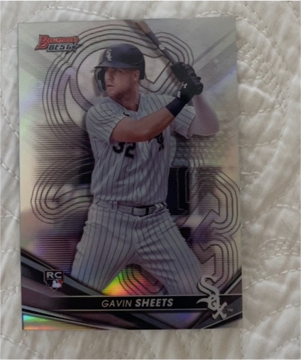 2022 Bowman's Best #3 Gavin Sheets — front