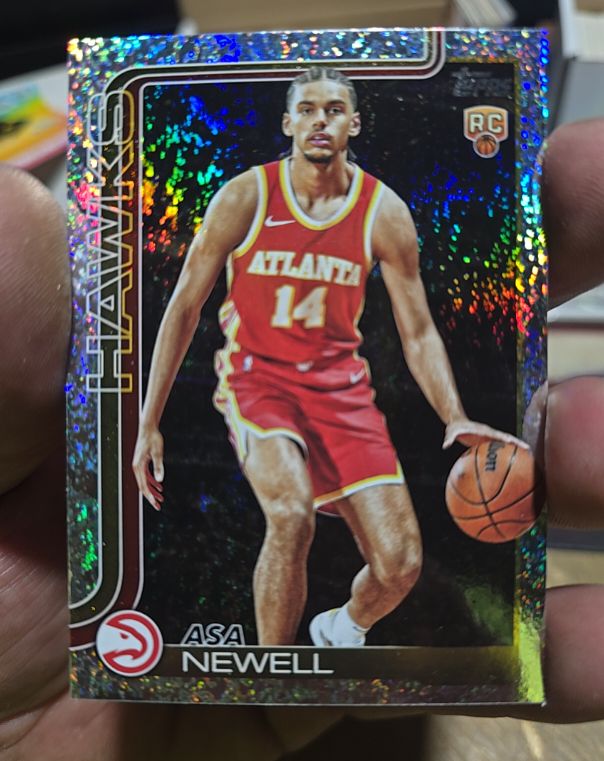 2025-26 Topps Basketball #223 Asa Newell — front