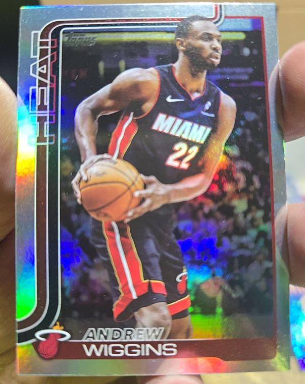 2025-26 Topps #77 Andrew Wiggins — front
