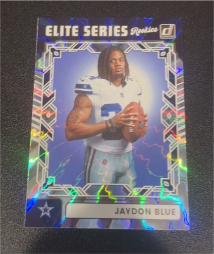 2025 Donruss Elite Series Rookies #ESR-JBE Jaydon Blue — front