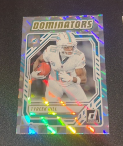 2025 Donruss Dominators #DOM-THL Tyreek Hill — front