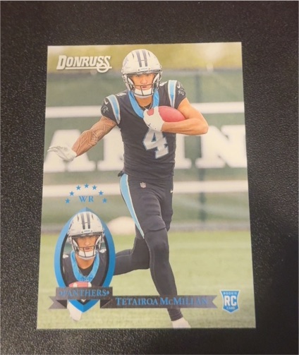 2025 Panini Donruss #23 Tetairoa McMillan Rookie Retro 1995 — front