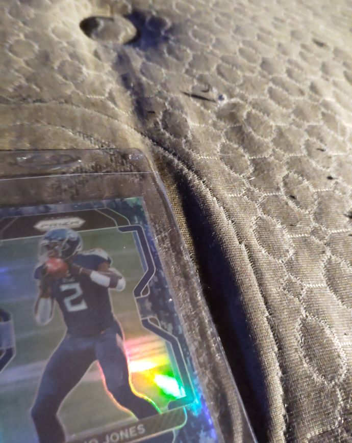 2021 Panini Prizm Orange Lazer Prizm #45 Mac Jones — front