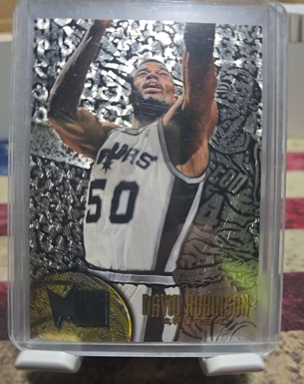 1995-96 Fleer Metal #99 David Robinson — front