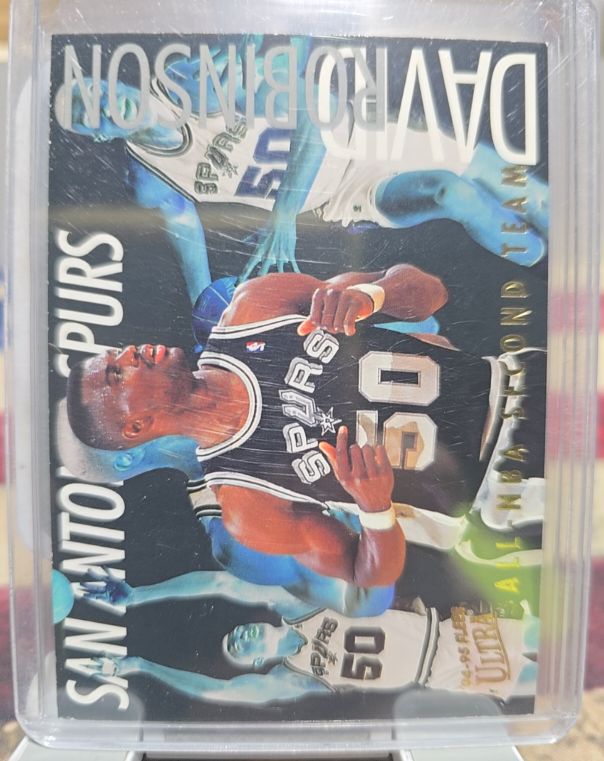 1994-95 Fleer Ultra #10 David Robinson All-NBA Second Team — front