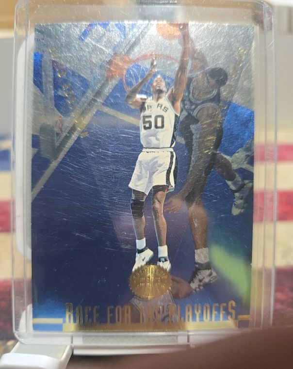 1996 Upper Deck SP Race for the Playoffs #141 David Robinson — front