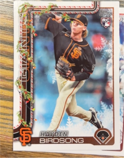2025 Topps Holiday #H85 Hayden Birdsong — front