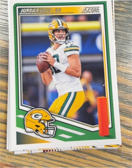 2025 Panini Score #119 Jordan Love — front