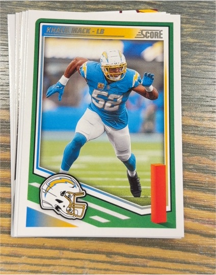 2025 Panini Score #14 Khalil Mack — front
