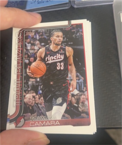 2025-26 Topps Basketball #128 Toumani Camara — front