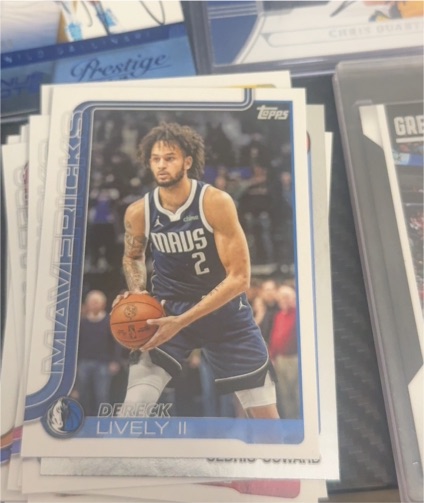 2025-26 Topps Basketball #172 Dereck Lively II — front