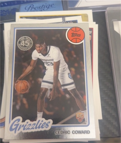 2025-26 Topps Basketball 1980-81 45th Anniversary #80BK-58 Cedric Coward — front