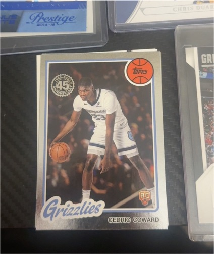2025-26 Topps Basketball #80BK-58 Cedric Coward — front