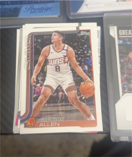 2025-26 Topps Basketball #161 Grayson Allen — front