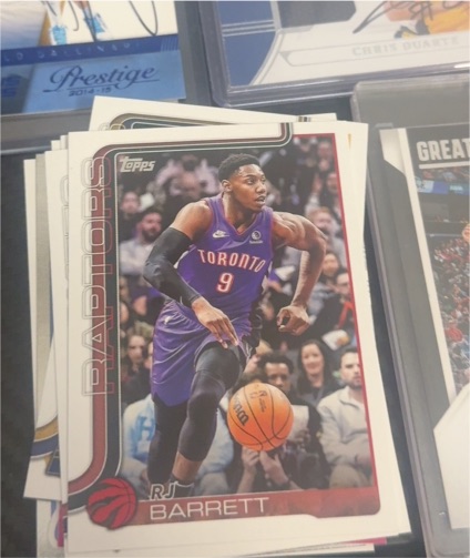2025-26 Topps Basketball #33 RJ Barrett — front