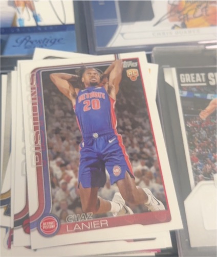 2025-26 Topps Basketball #238 Chaz Lanier — front
