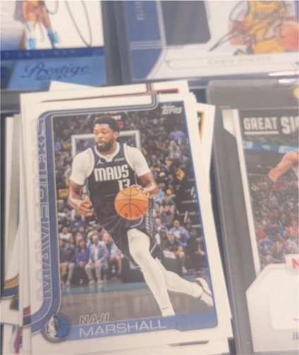 2025-26 Topps #246 Naji Marshall Season Tip Off — front