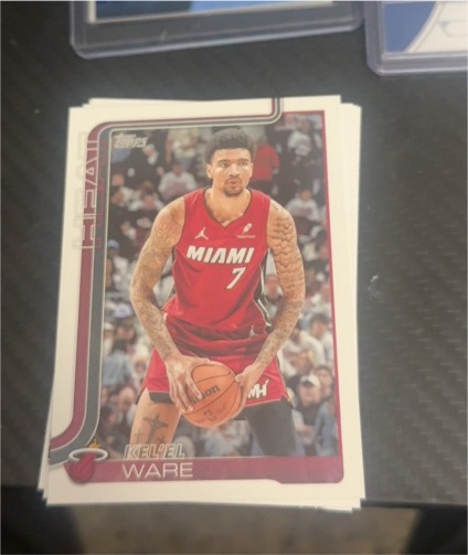 2025-26 Topps #74 Kel'el Ware — front