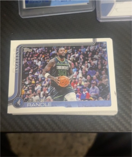 2025-26 Topps #110 Julius Randle Minnesota Timberwolves — front