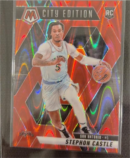 2024-25 Panini Mosaic City Edition #290 Stephon Castle — front