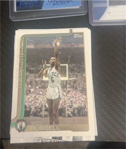 2025-26 Topps Basketball #251 Bill Russell — front