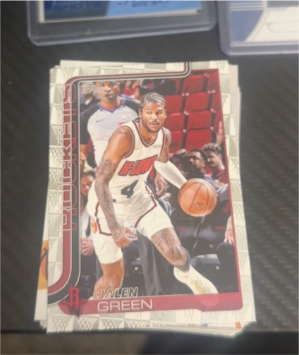 2025-26 Topps #175 Jalen Green — front