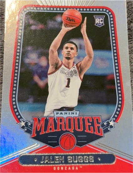 2021-22 Panini Chronicles Draft Picks Marquee #143 Jalen Suggs — front