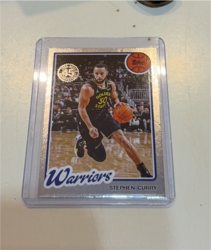 2025-26 Topps 45th Anniversary #80BK-89 Stephen Curry — front