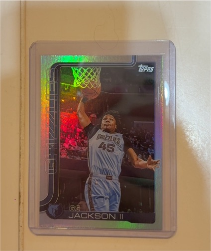 2022 Topps #187 G.G. Jackson II — front