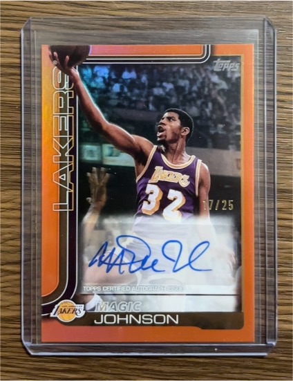 2025 Topps # Magic Johnson — front