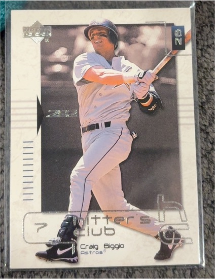 2000 Upper Deck Hitter's Club #4 Craig Biggio — front
