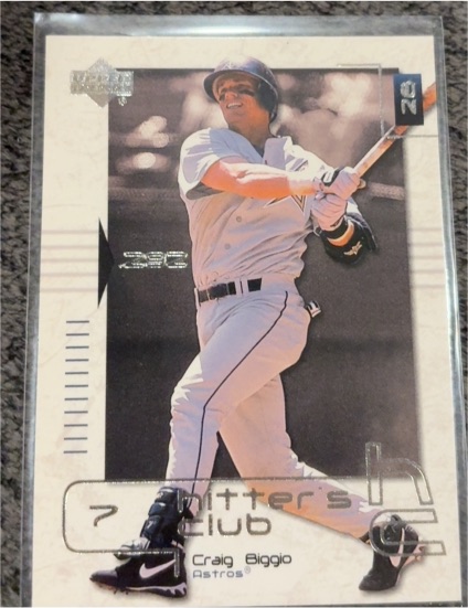2000 Upper Deck Hitter's Club #4 Craig Biggio — front