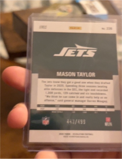 2025 Panini Revolution #226 Mason Taylor — front